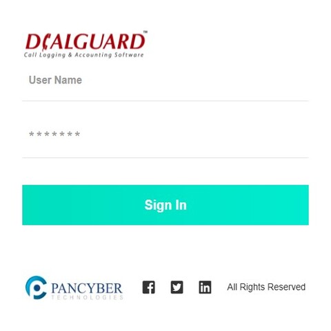 Dialguard - Sign in
